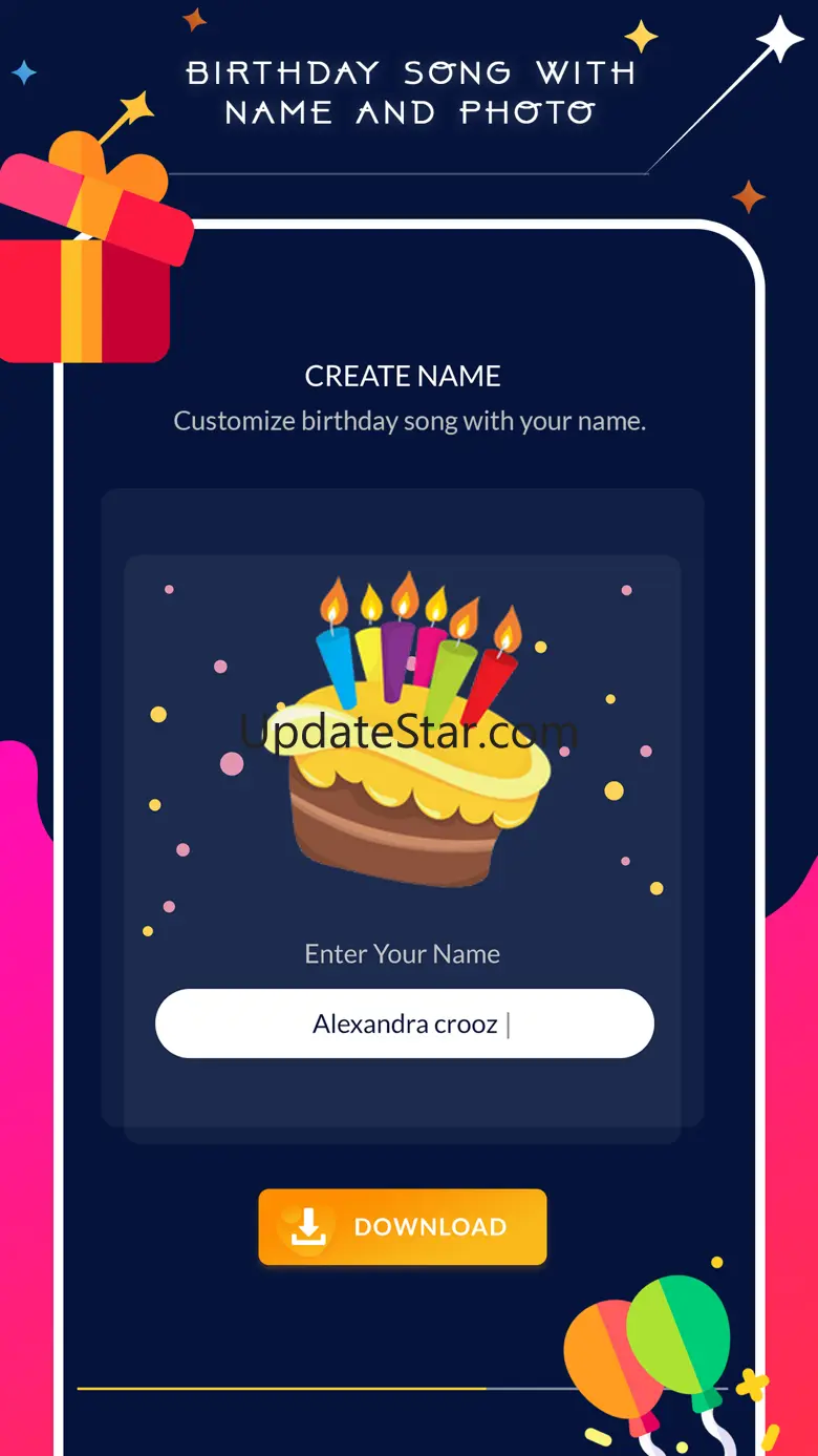 My Name Birthday Song & Photo 2.4