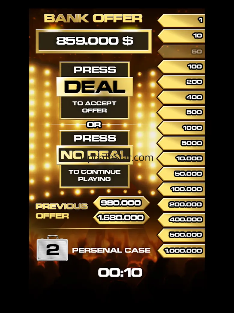 Deal To Be A Millionaire 10.4