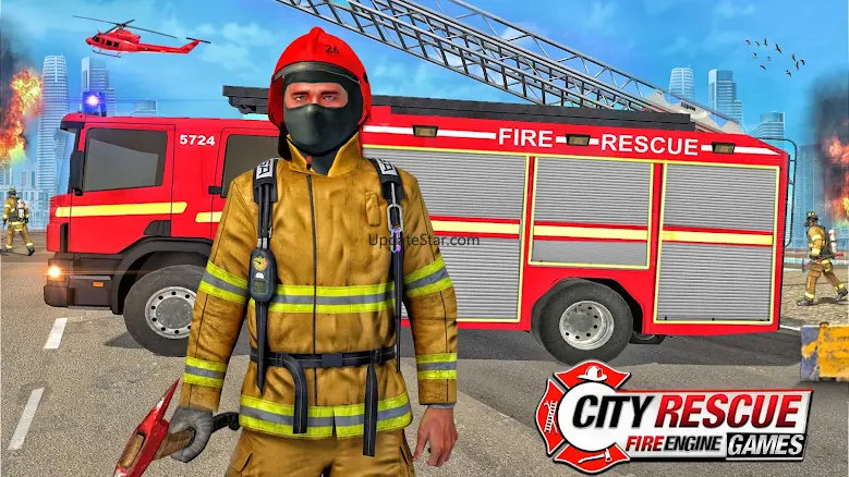 City Rescue: Fire Engine Games 1.4.7