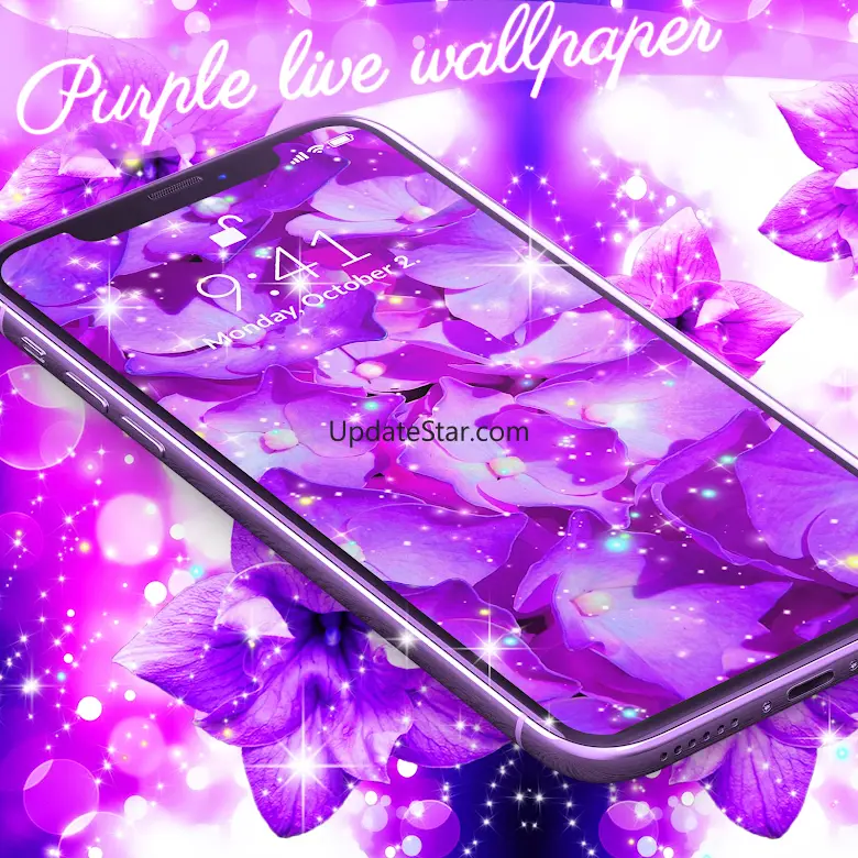 Purple live wallpaper 100