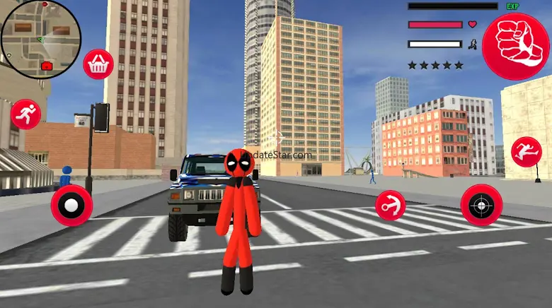 Stickman Dead Rope Hero Pool G 1.0