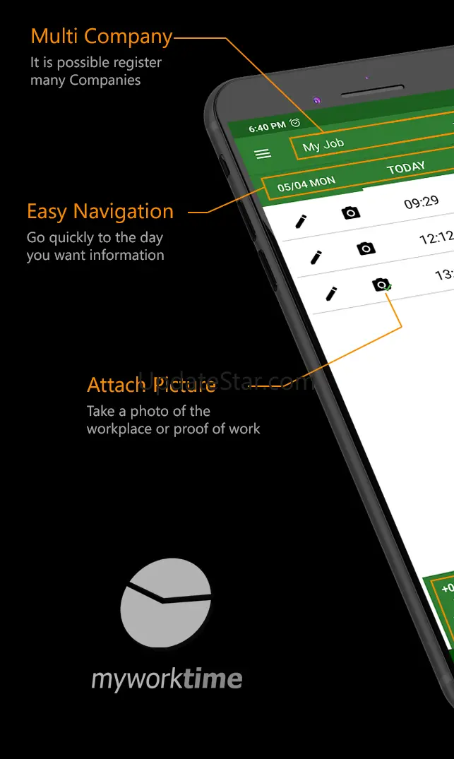 My Work Time - Worklog Work Ti 2.2.06