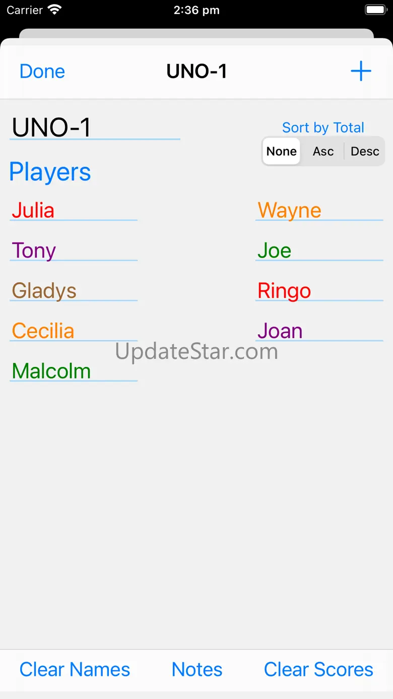 Score Recorder 2.19.17