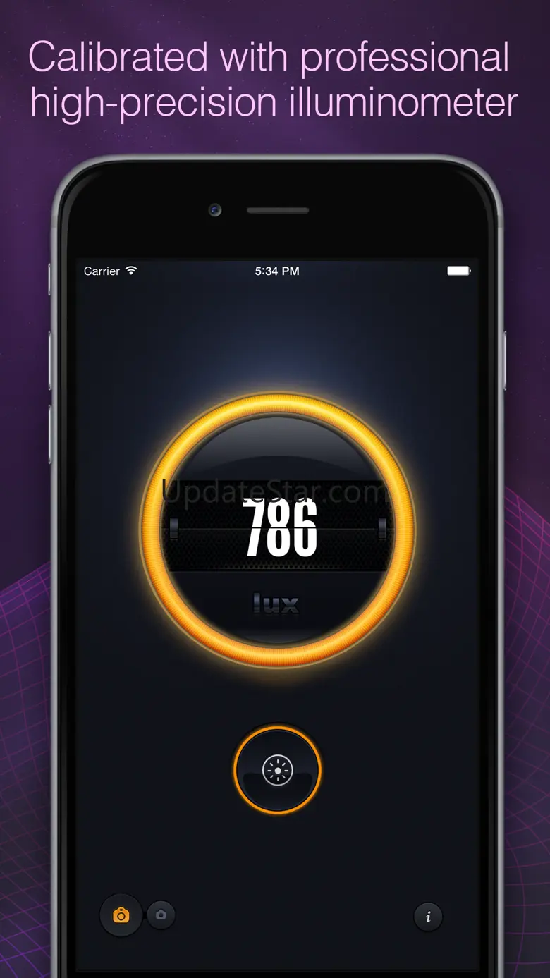 Light Meter - measure luminosity in lux, fc, lumen 2.3