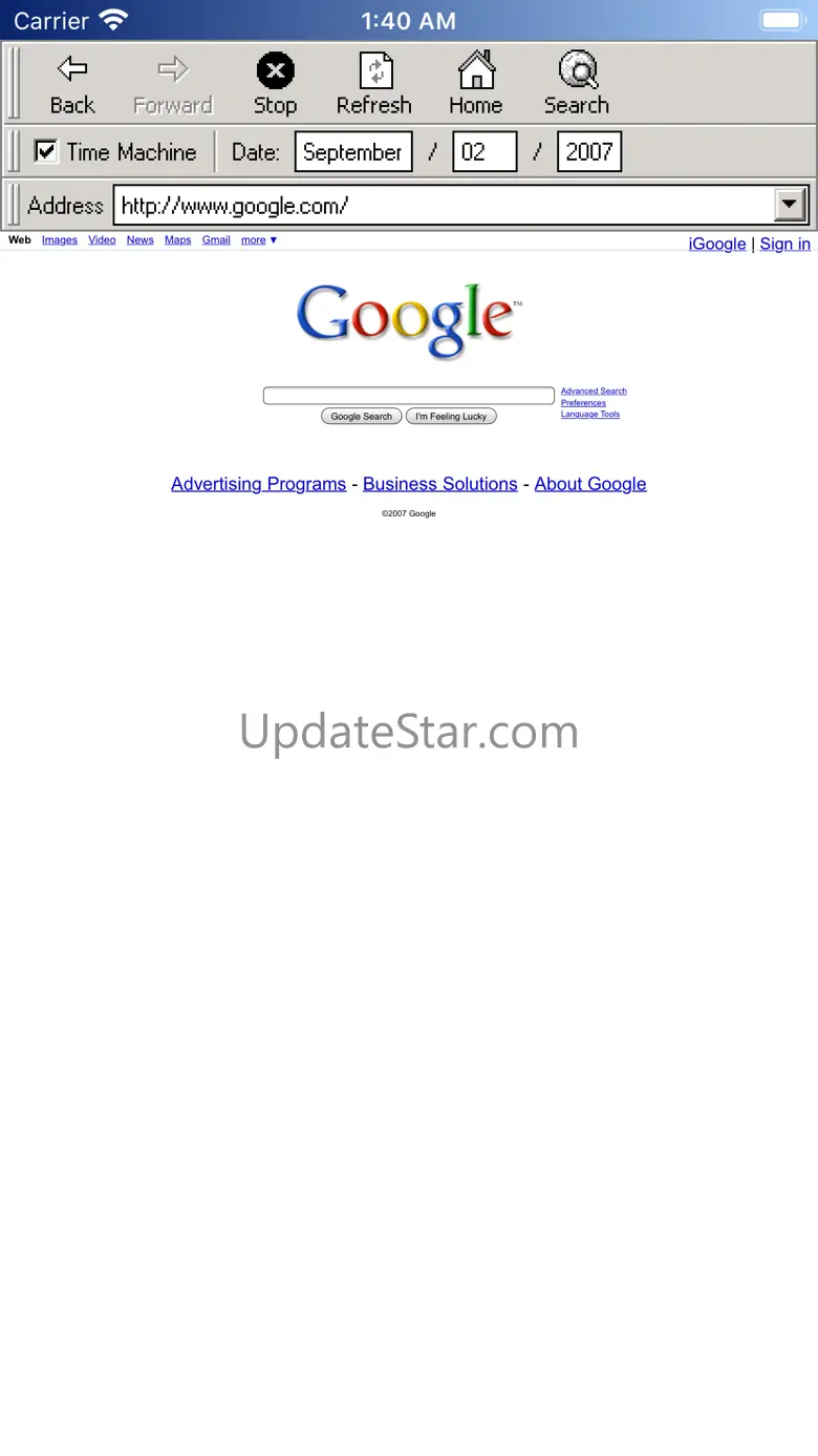 iRetro — The Internet Browser 1.3