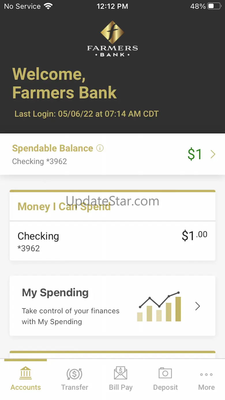 The Farmers Bank Carnegie, OK 7.71.1.13897