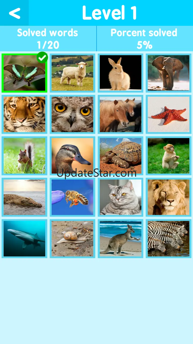 kids pics quiz : animal alphabet learning 1.0
