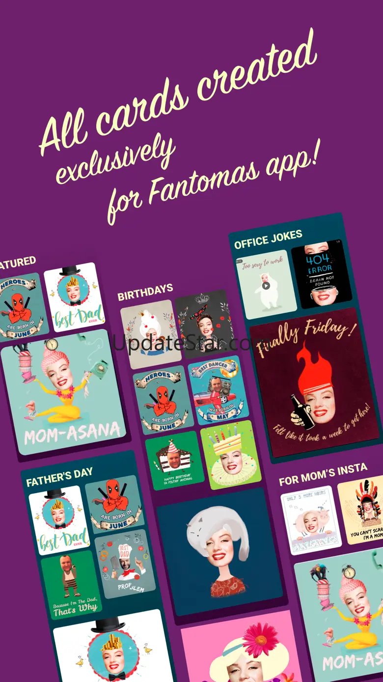 Fantomas animated eCards 2.4