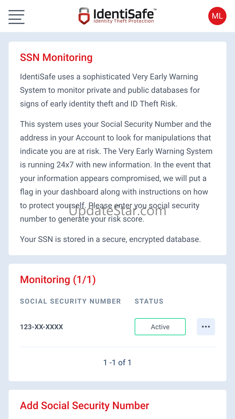 IdentiSafe 1.0.0