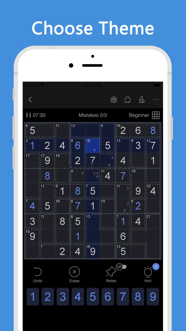Killer Sudoku - number game 1.3.3