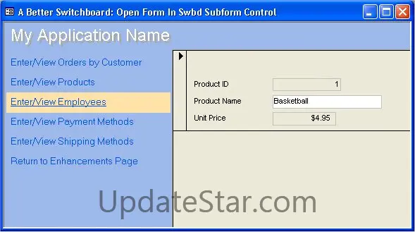 A Better Switchboard for MS Access 2.1