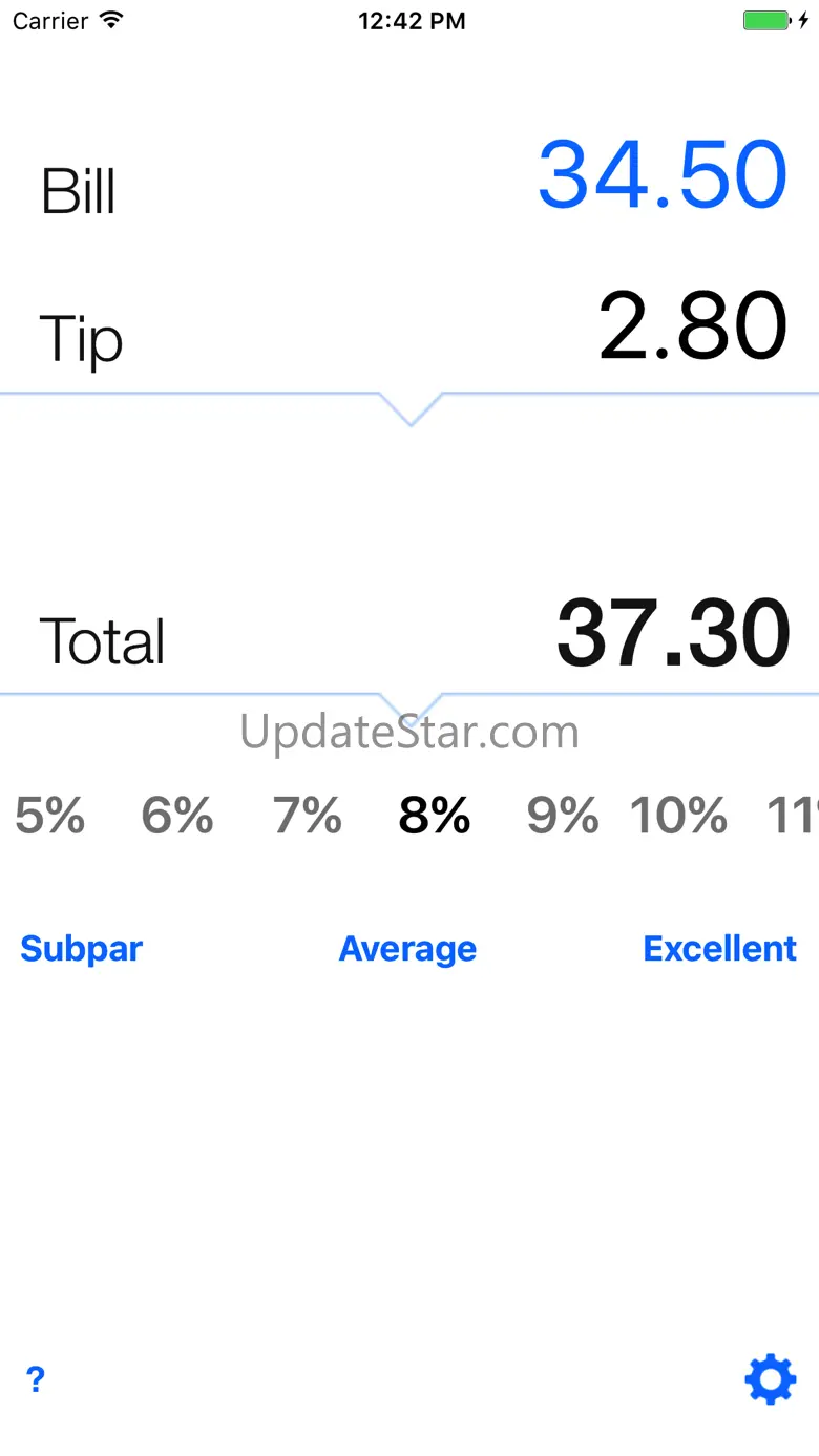 Tip calculator 'Tipping made easy' 2.0