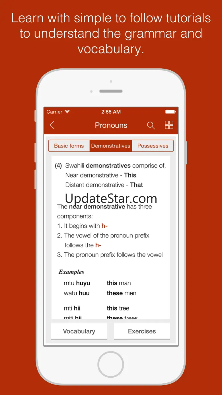 Swahili Primer - Learn To Speak And Write Swahili Language: Grammar, Vocabulary & Exercises 2.0.7