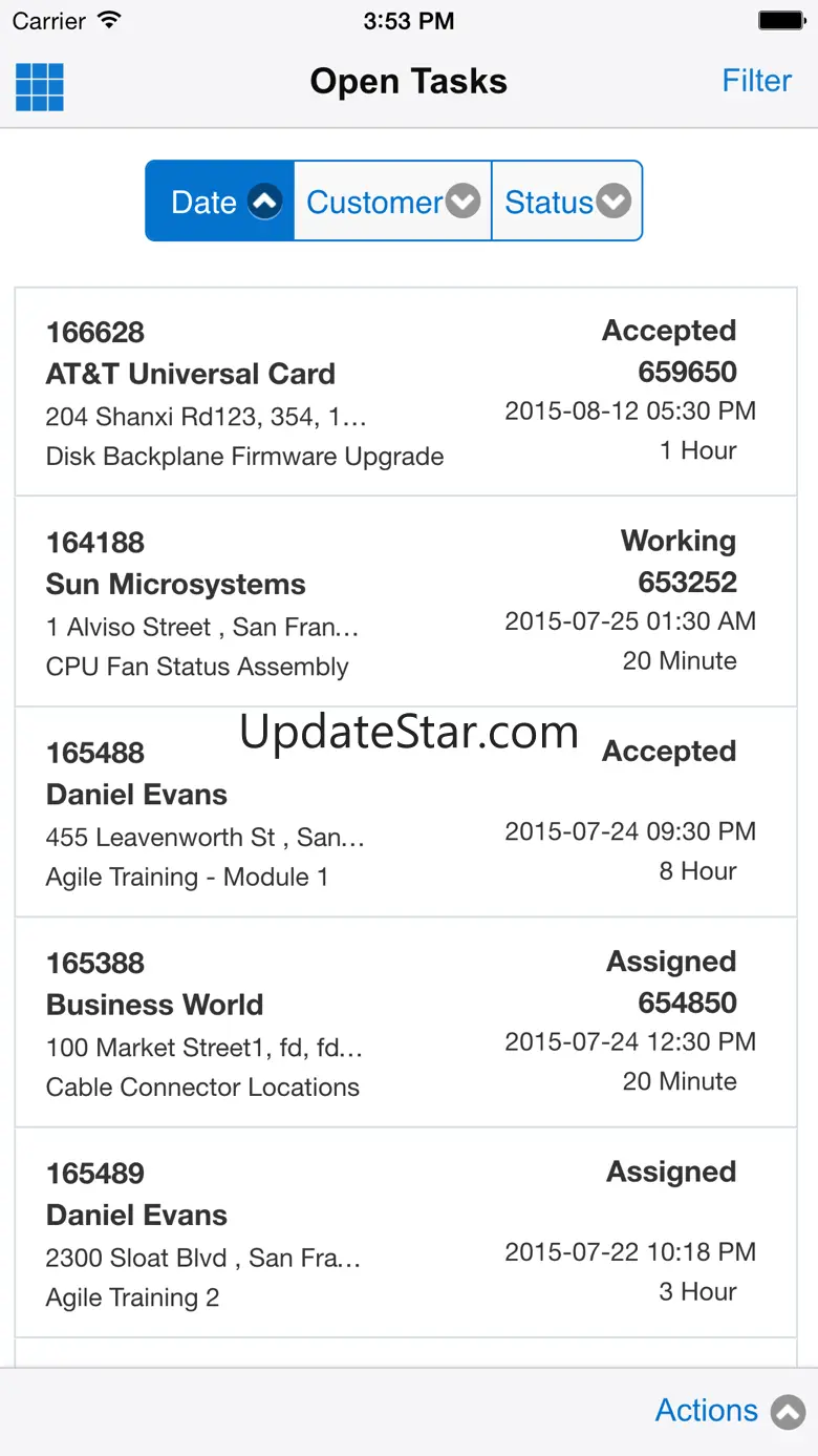 Oracle Mobile Field Service 24