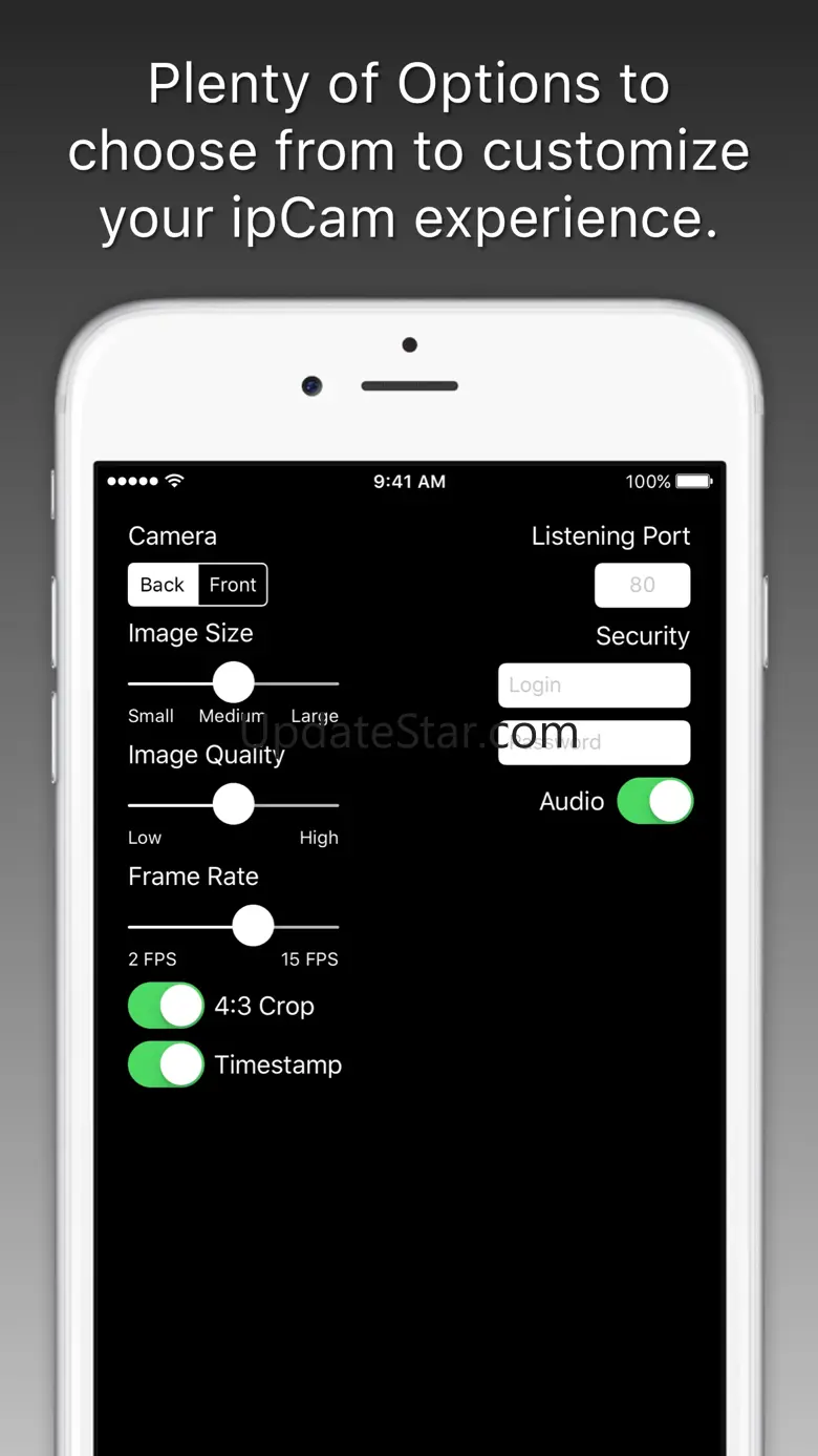 ipCam - Mobile IP Camera 1.2.2