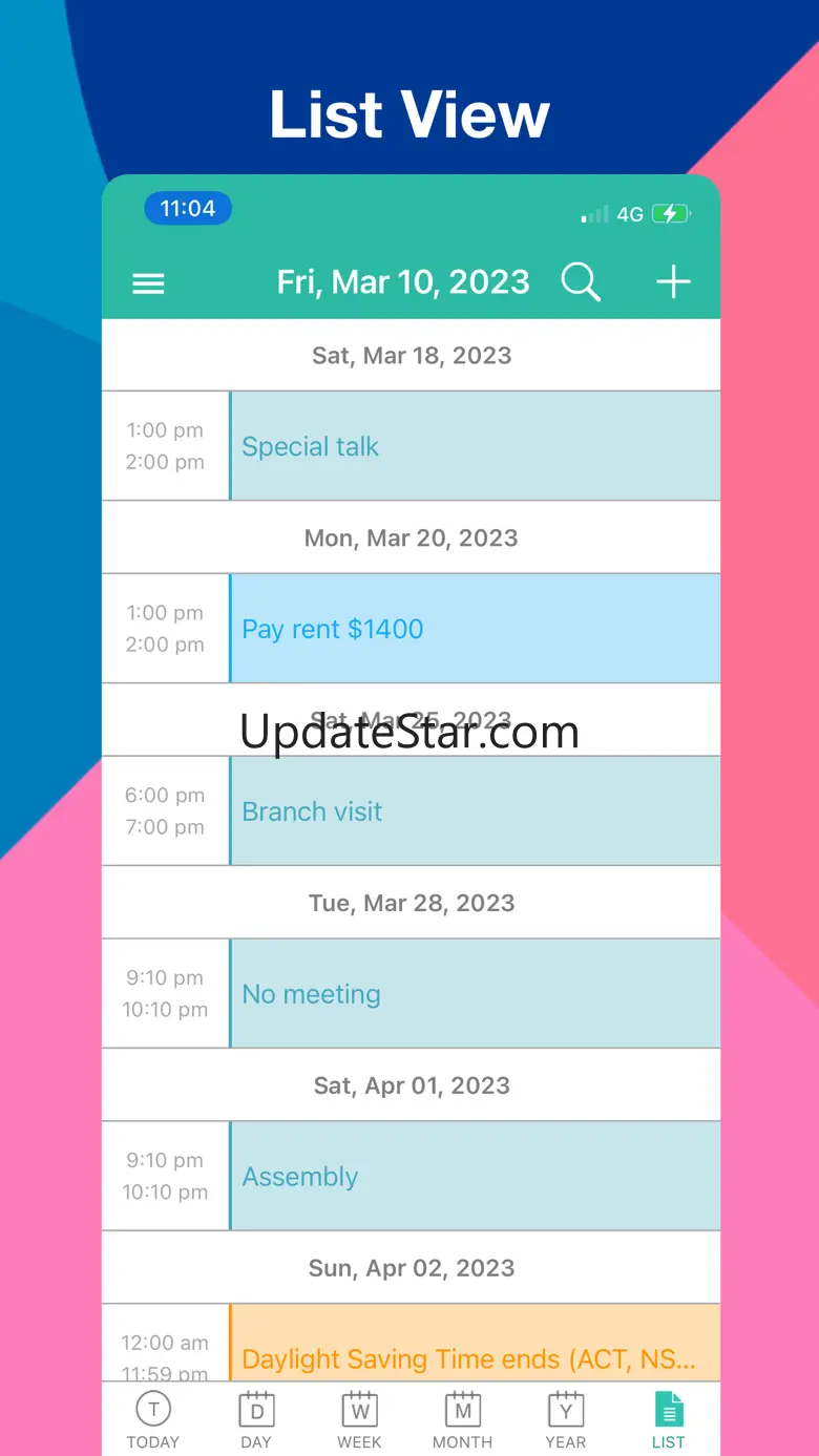 Aesthetic Calendar 8.5