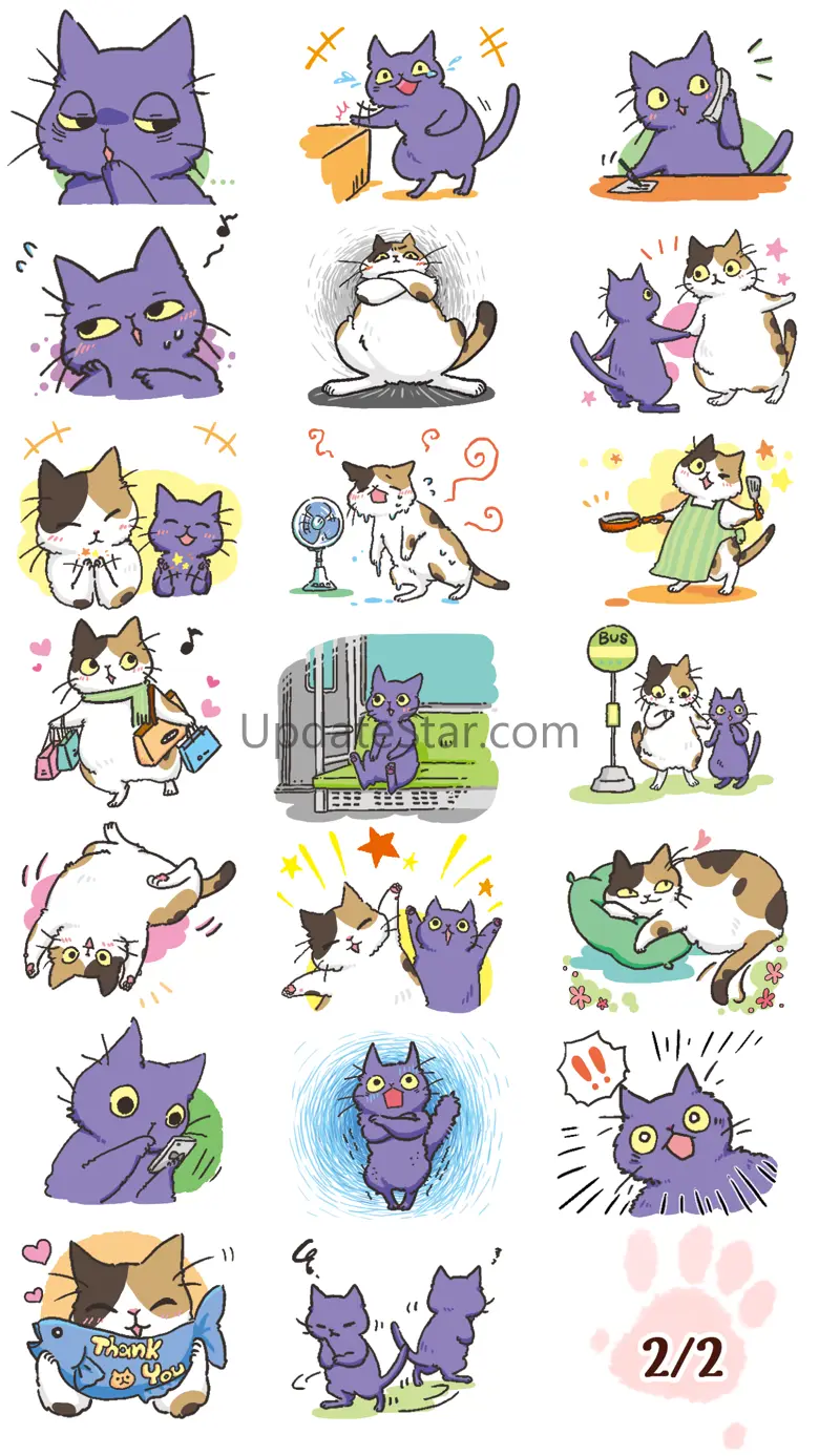 Black Cat and Calico Cat 1.3