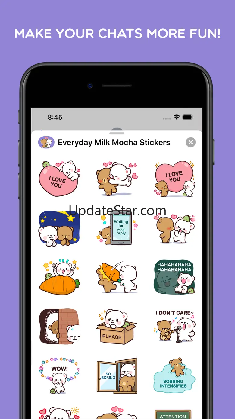 Everyday Milk Mocha Stickers 1.0