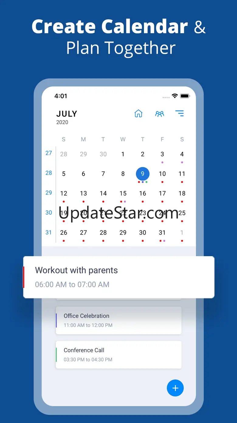 Daeken Shared Family Calendar 2.4