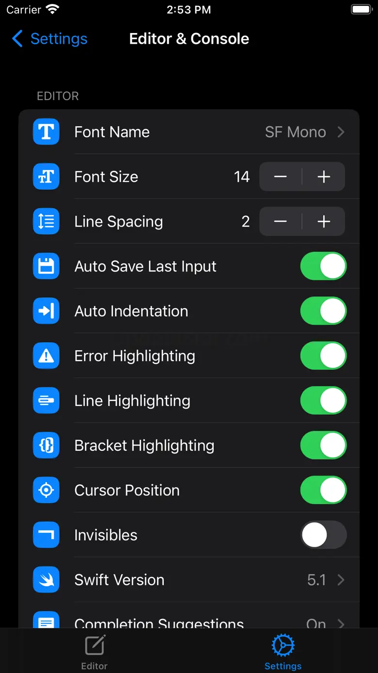 Swifty Compiler 9.4.6