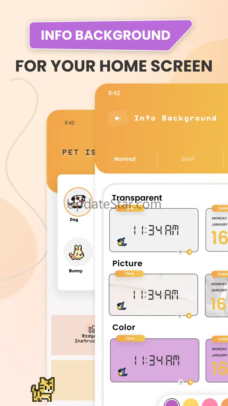 Pixel Pets- Homescreen Widget 1.3