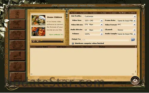 Apex iPod Video Converter Home Edition 14.7