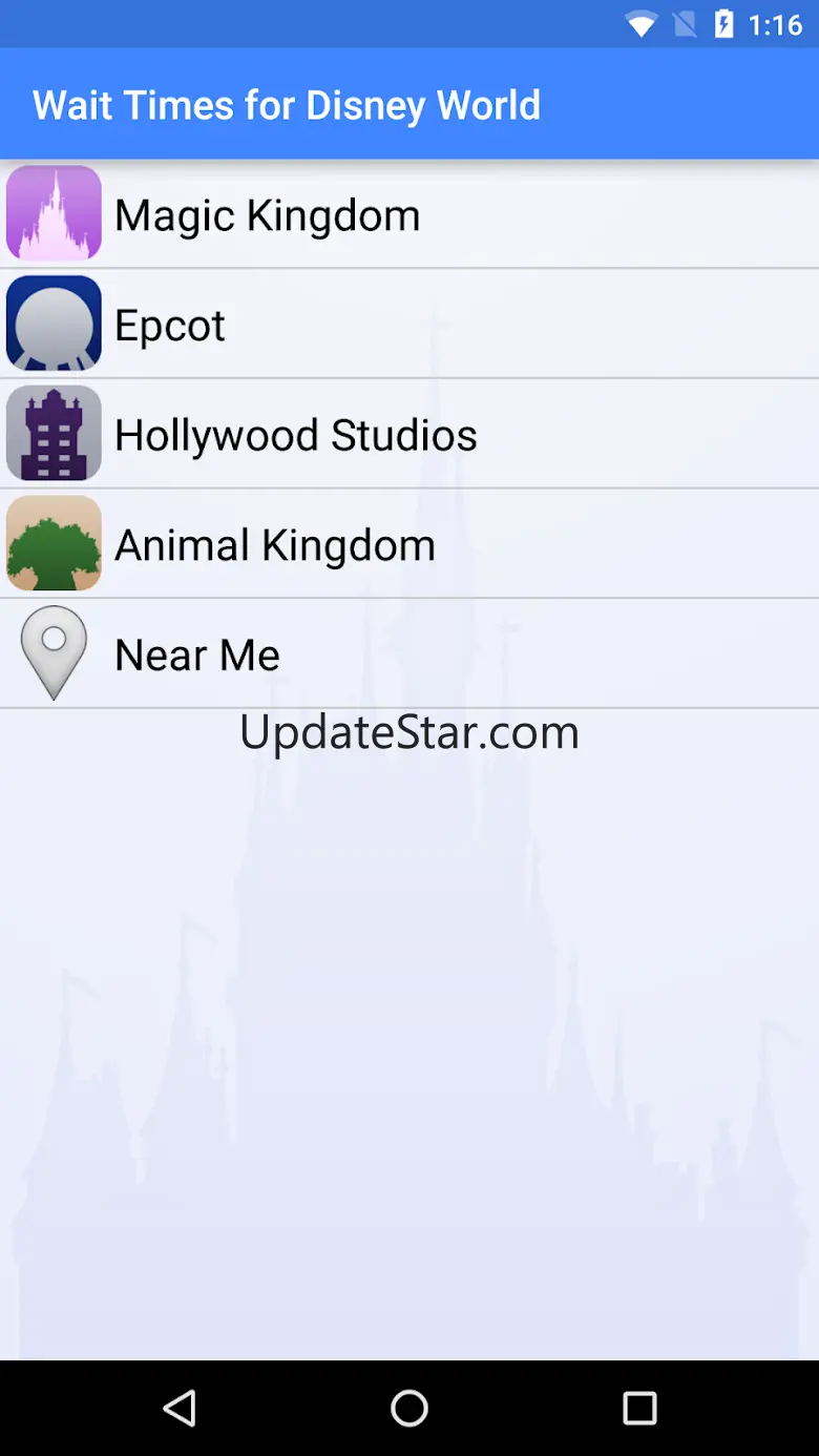Wait Times for Disney World 6.0.5