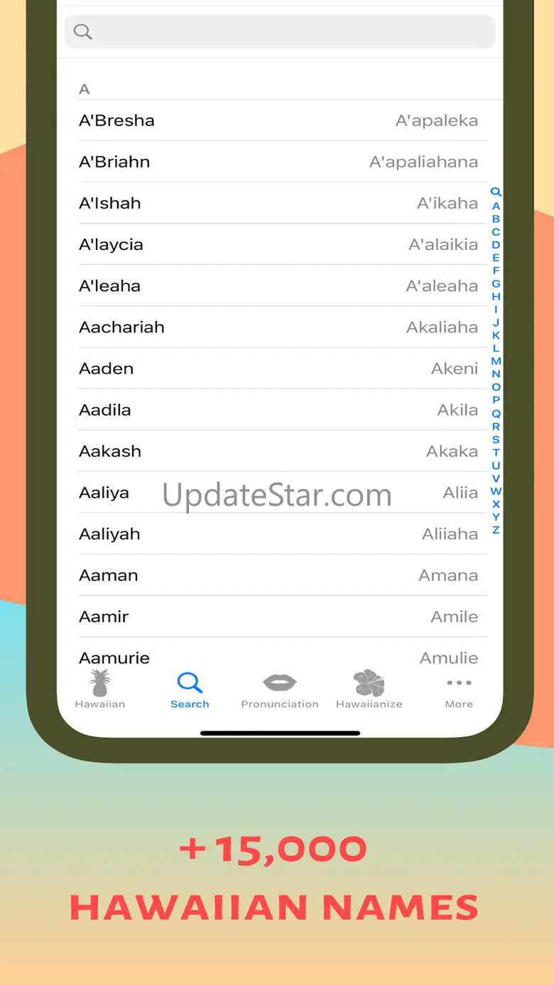Hawaiian Names 3.2