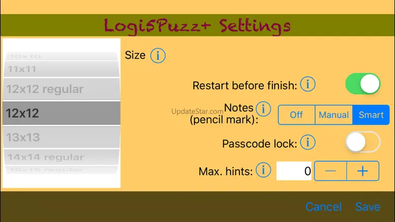 Logi5Puzz+ 3x3 to 16x16 Sudoku 3.1.2