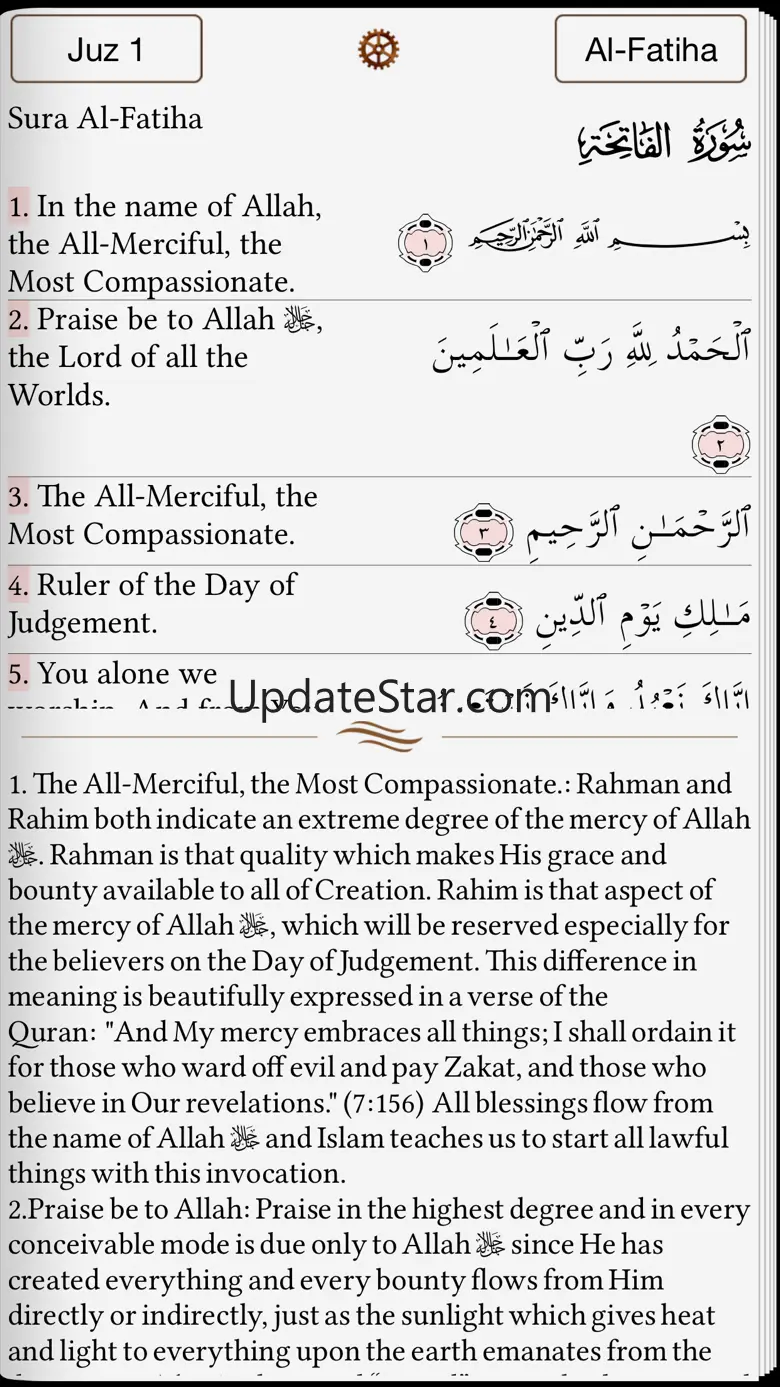 Quran Commentary - English Tafsir Uthmani 4.2