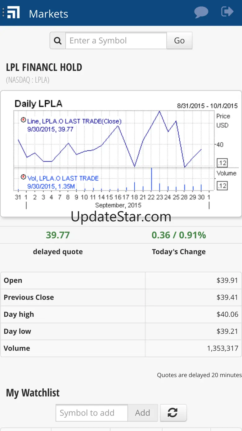 LPL Financial Mobile 1.10.0