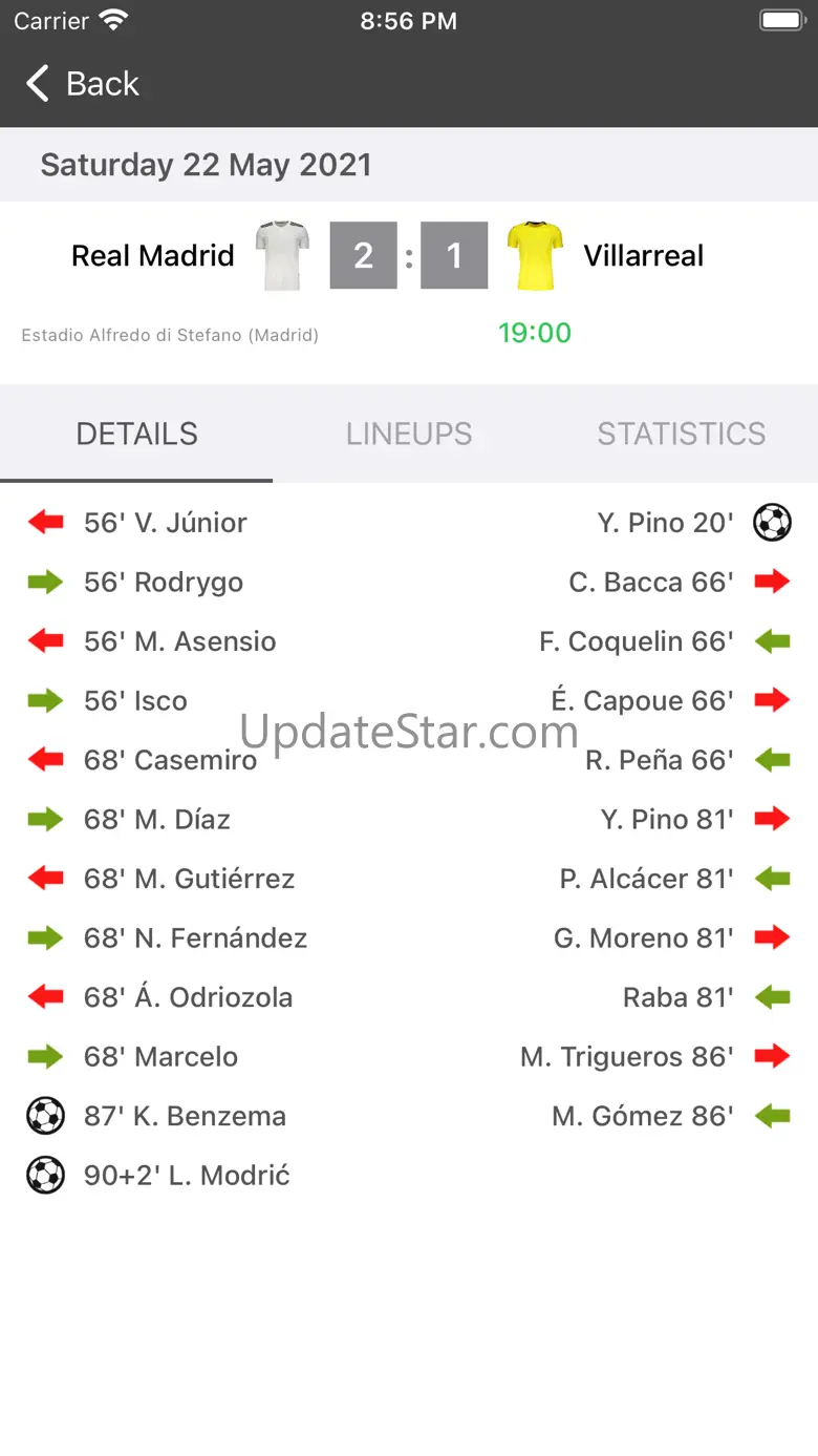 Live Scores for La Liga App 2.2.8