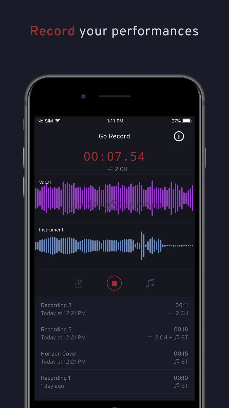 Go Record 1.0