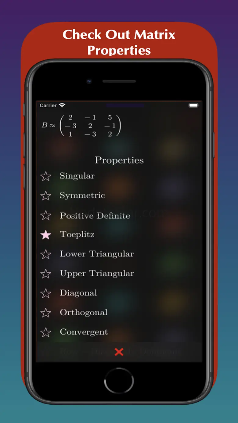 Matrix Numerics 1.1.4