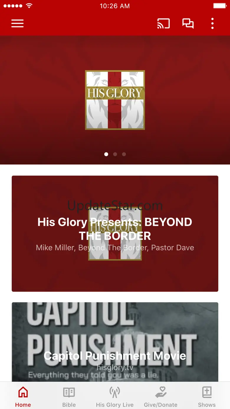 His Glory Ministry 6.10.3