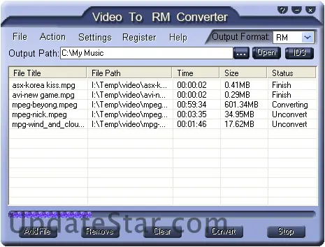 Video TO RM Converter 1.0