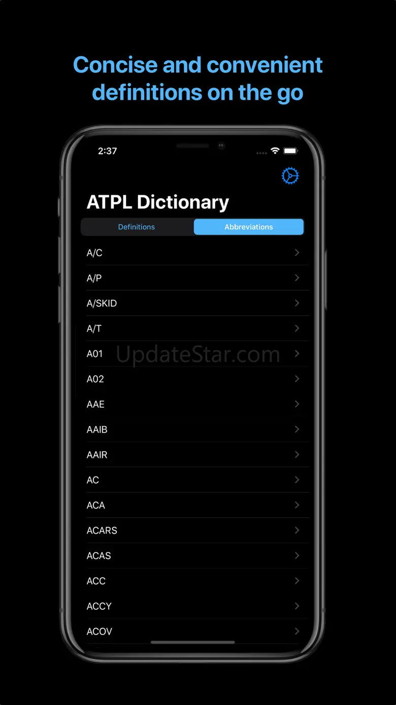 ATPL Dictionary 5.0.7