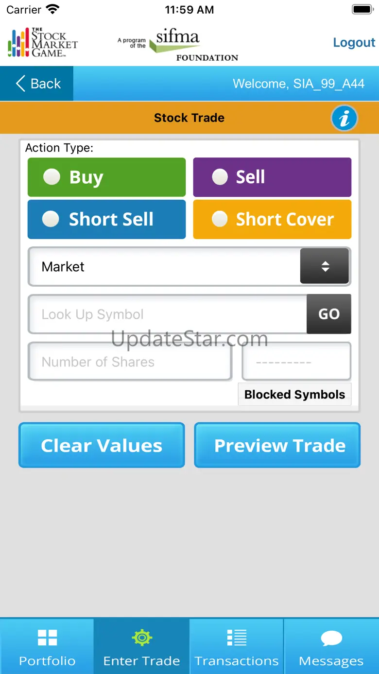 Stock Market Game 2.6