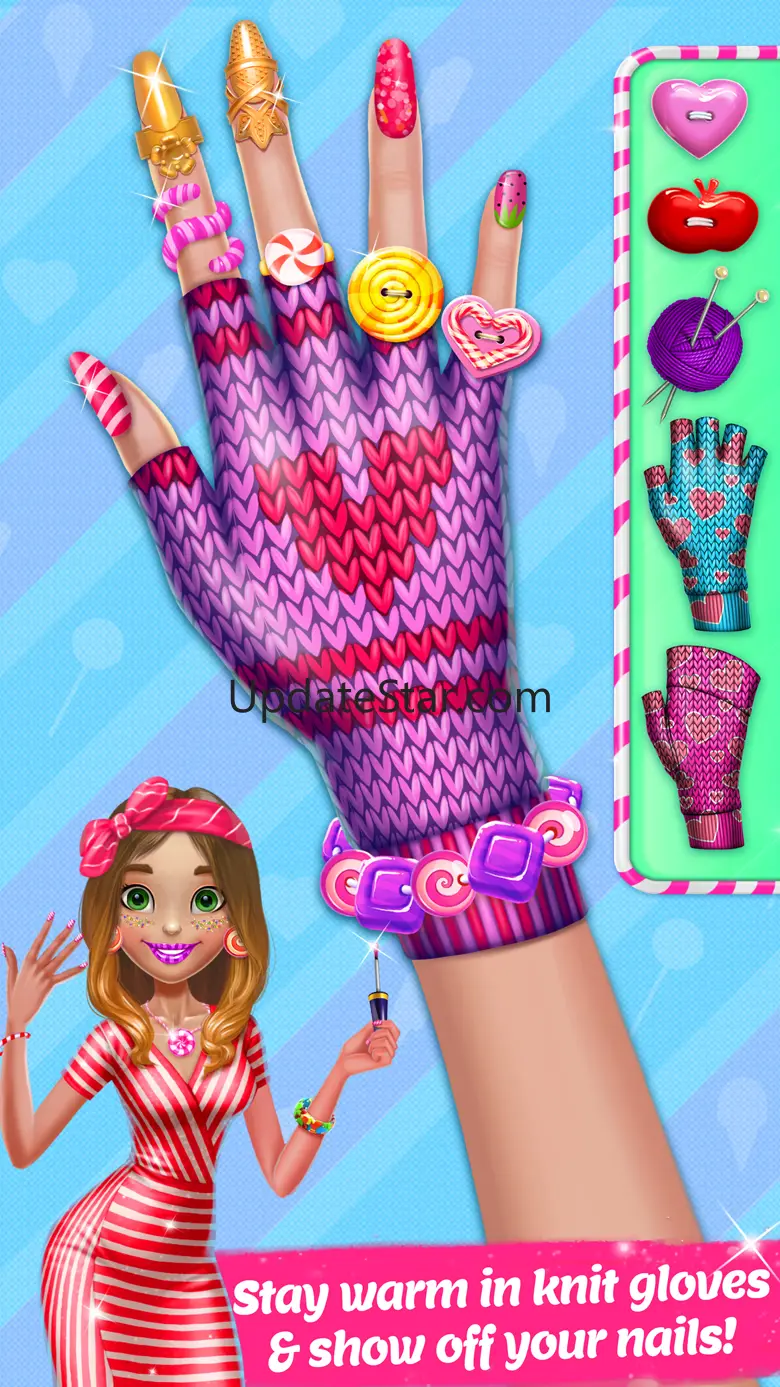 Candy Nail Art - Sweet Spa Fashion Game 1.3