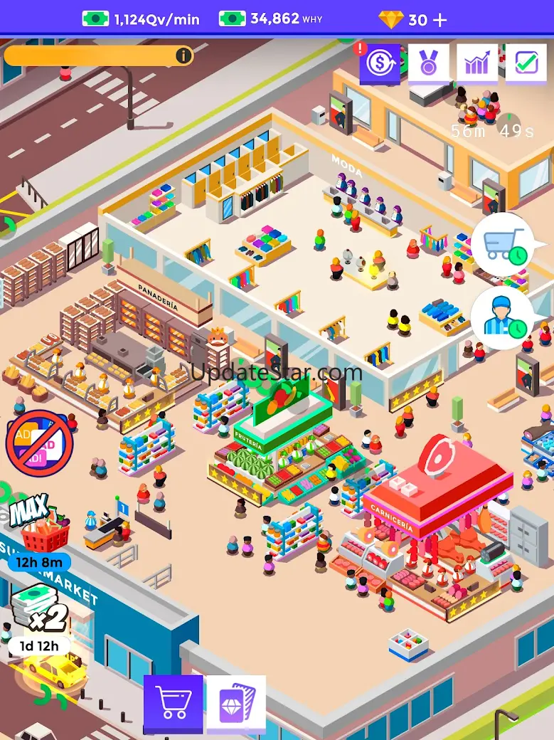 Idle Supermarket Tycoon－Shop 3.2.2