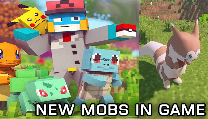 Mod for MCPE with pixelmon 13.11