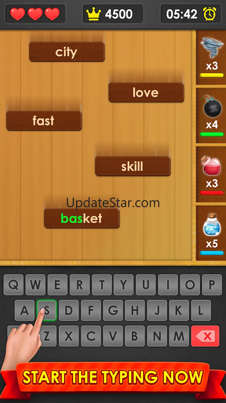 Typing Master Word Typing Game 3.2