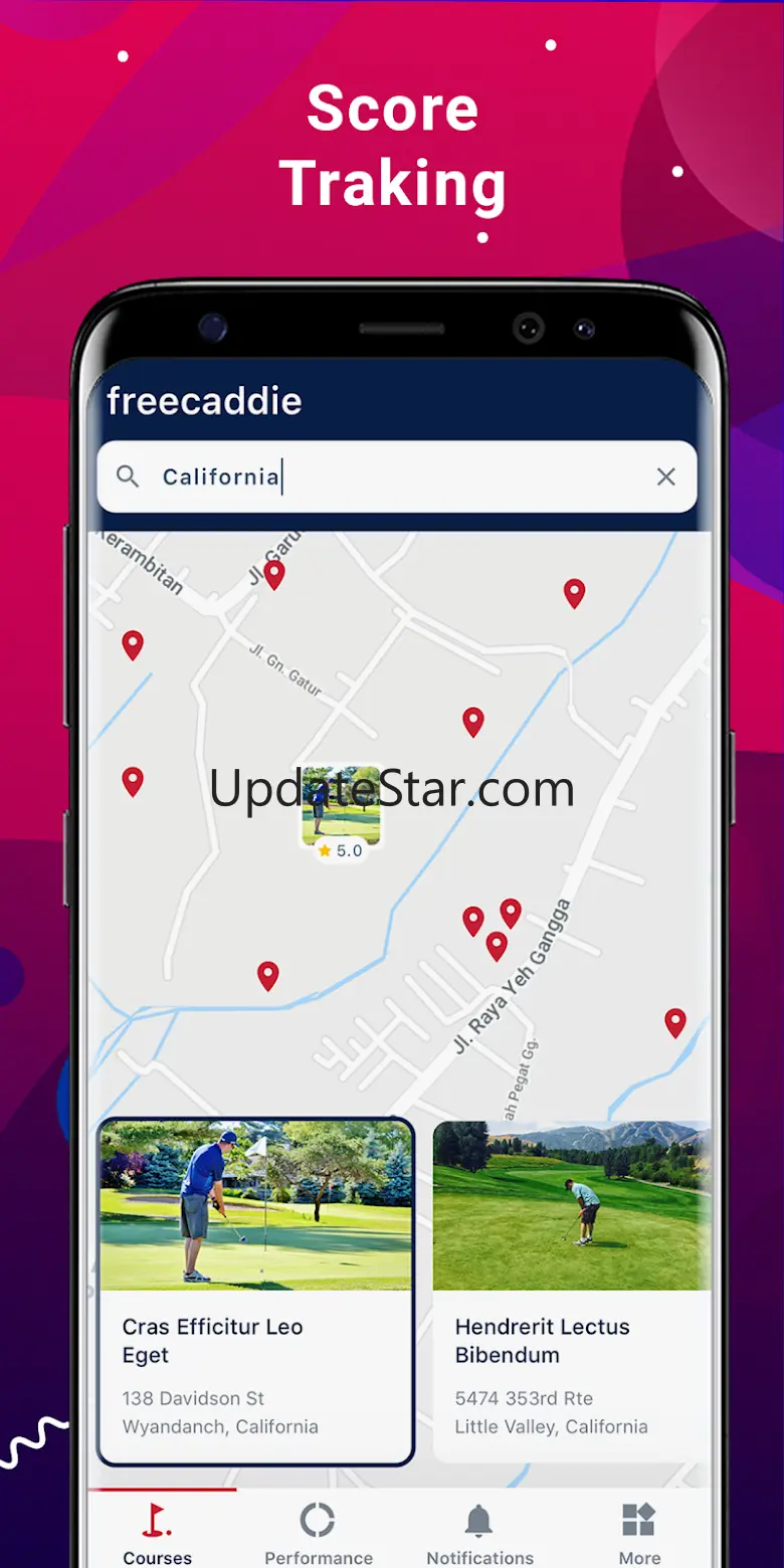 Golf GPS APP - FreeCaddie 5.0.5