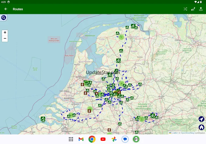 Fietsknoop biking and hiking 5.5.3