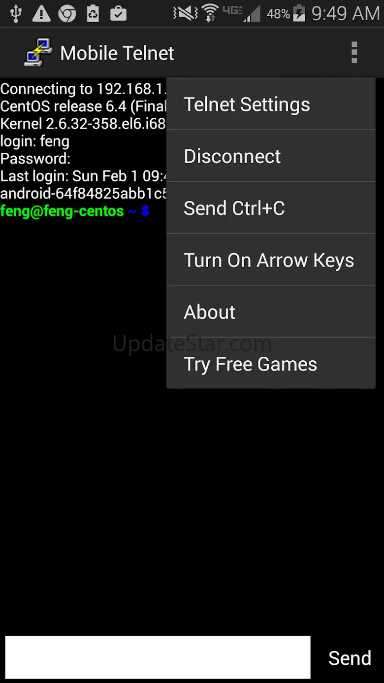 Mobile Telnet 5.11