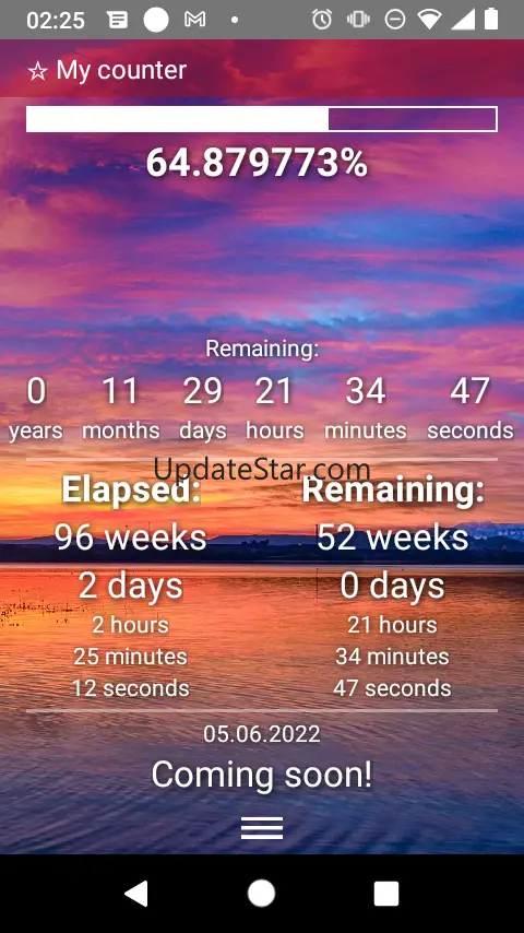 DMB Counter: countdown timer 5.7