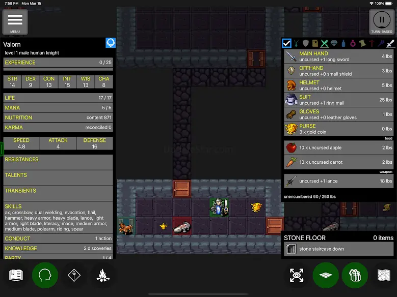 Pathos: Nethack Codex 7.3