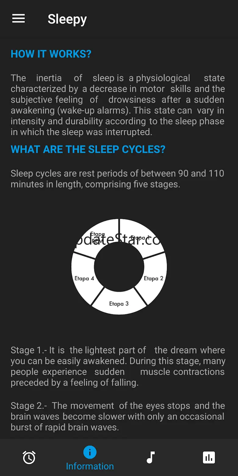 Sleepy - Sleep Cycles 2.2
