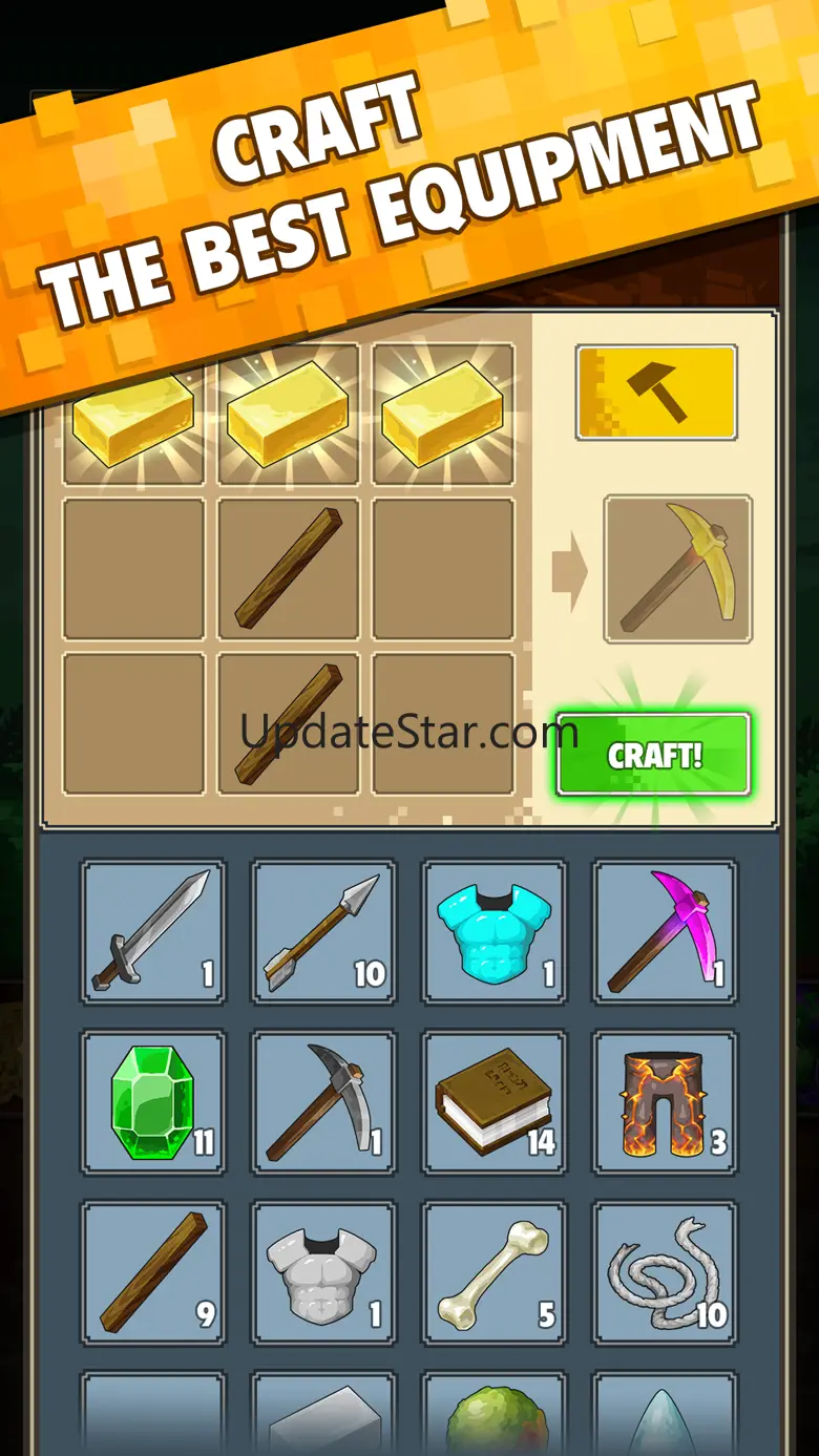 Minetap 3D: Idle-Merge RPG 1.9.1