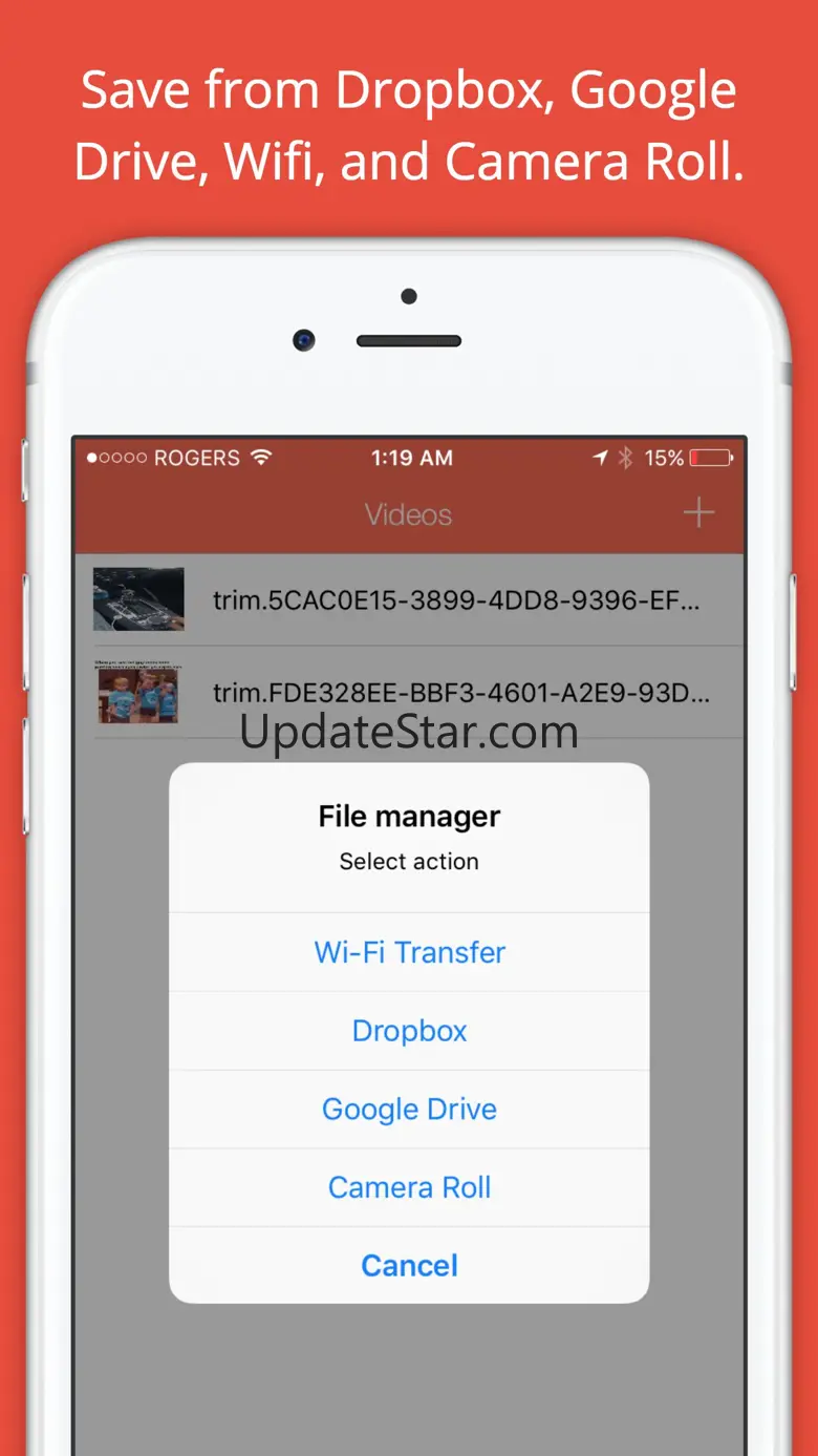 Free Video & Music Player for Cloud -  Save Via DropBox & Google Drive 1.0